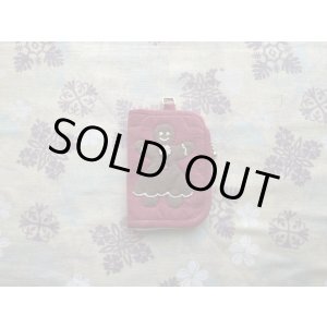 画像: クリスマスクッキーのチャームポーチキット(レッド)