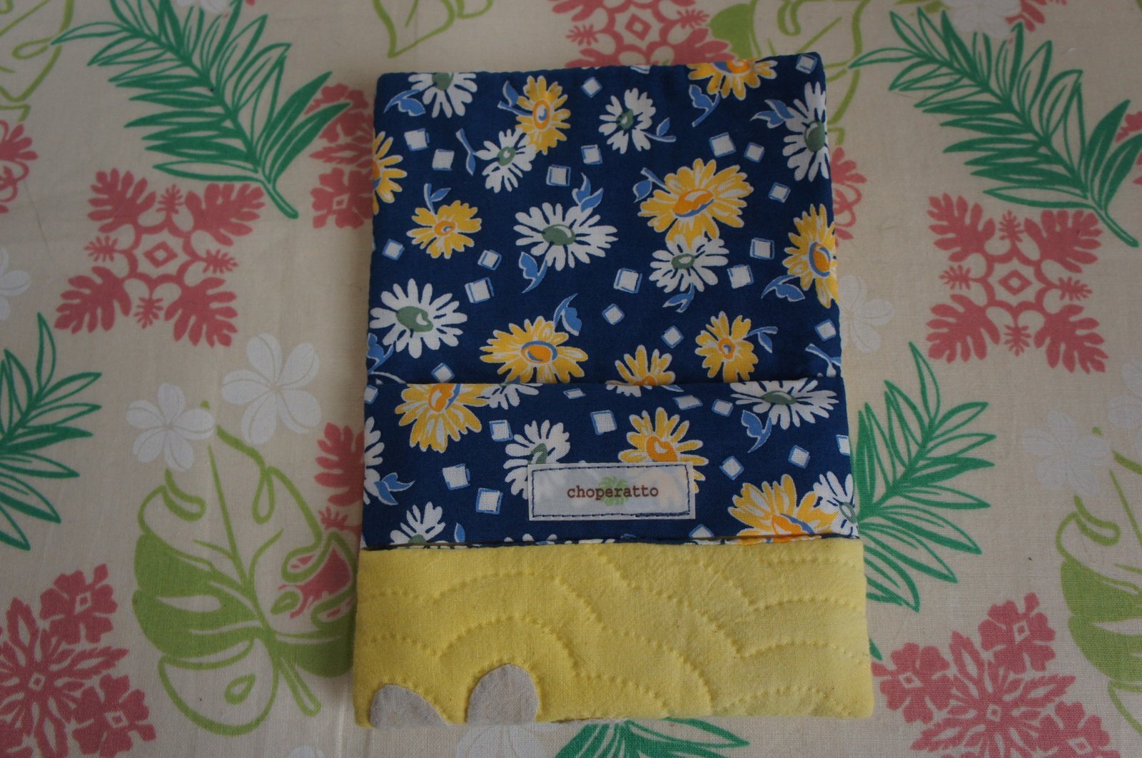 画像: マーガレットのポケットティッシュケース(イエロー)